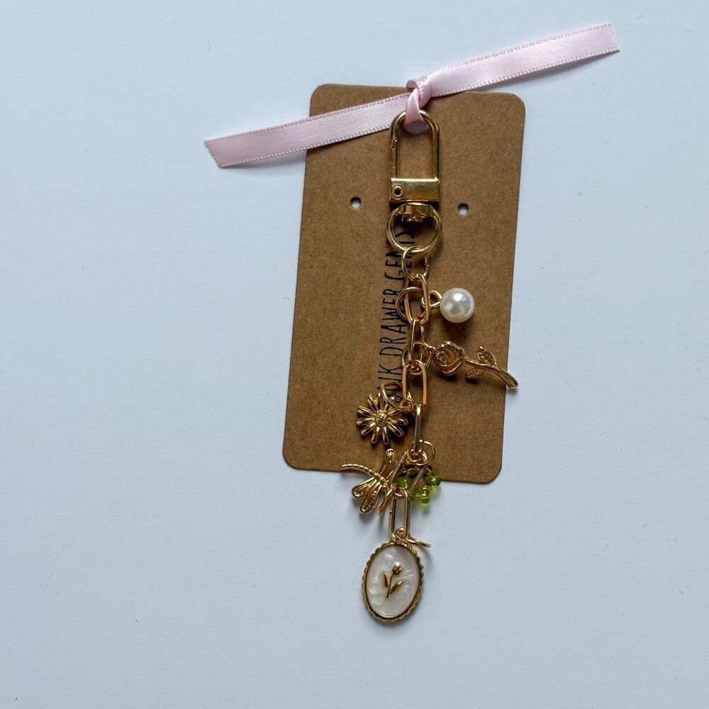 Handmade Garden Keychain